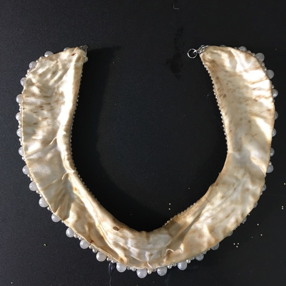 Antique pearled Peter Pan collar necklace - Picture 2 of 3